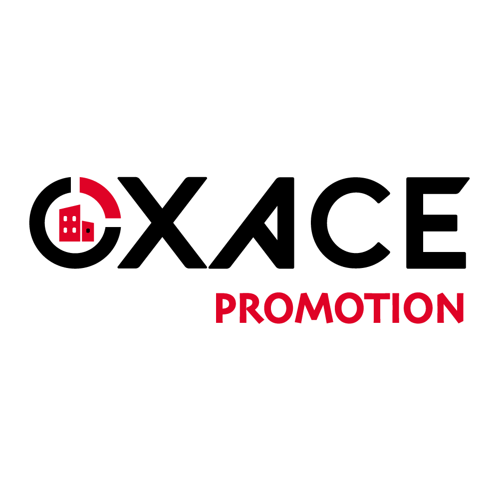Logo OXACE PROMOTION noir 1000 px Logo filiale Golden view communication